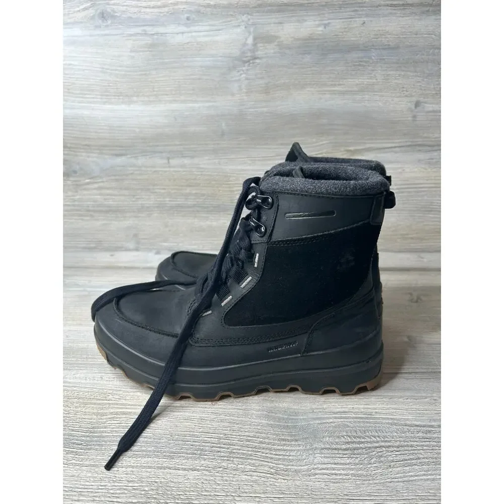 Kamik Inception Men's Winter Boots Black Suede Size 8